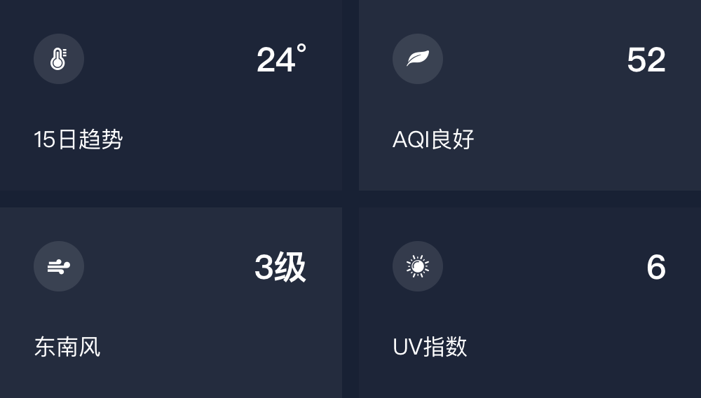 一站式获取所有天气信息